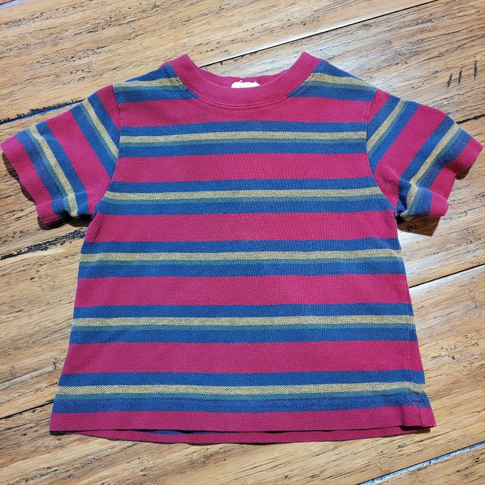 5/$20 red striped tee